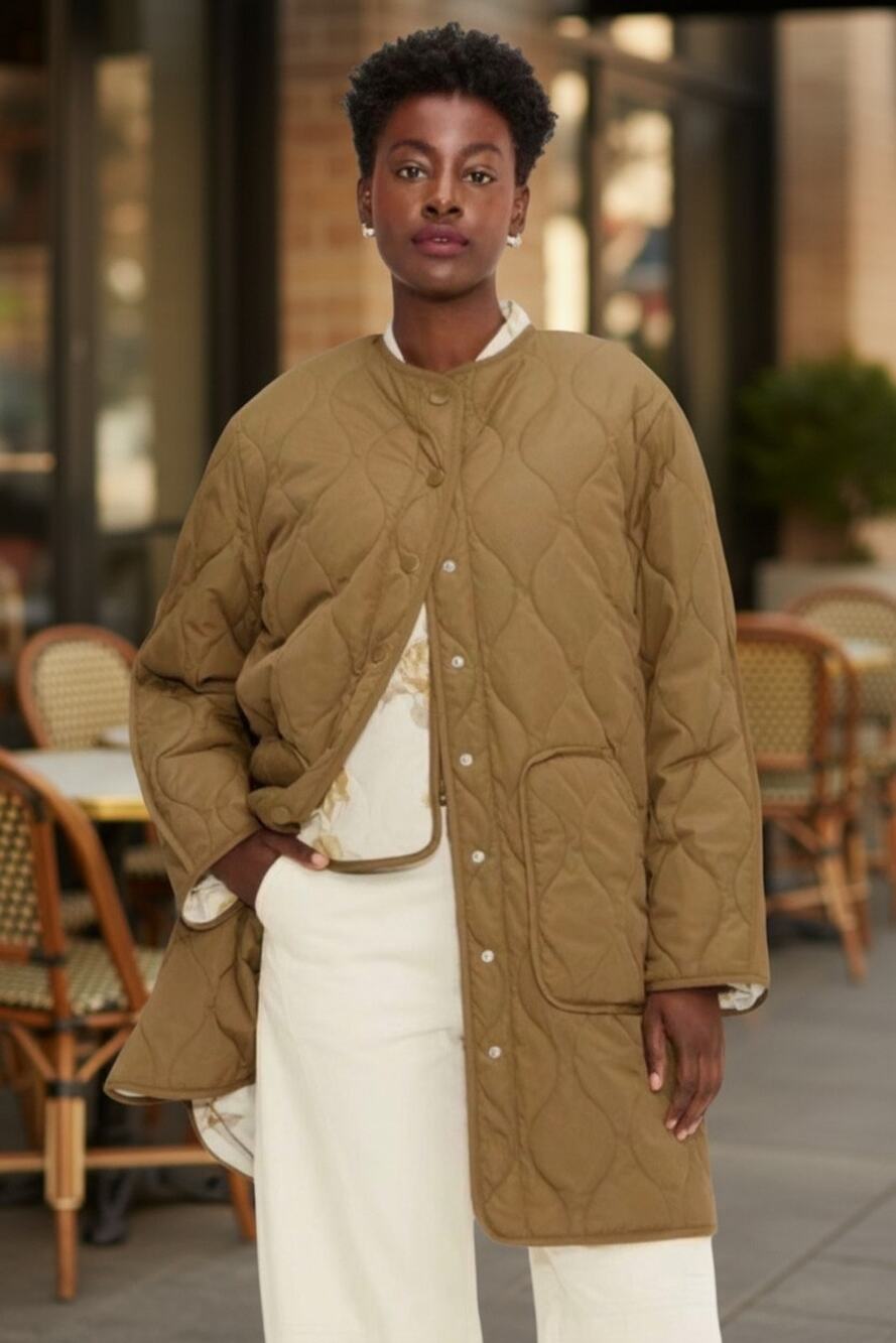 Woolrich 2-in-1 Quilted Oversized Coat Size: XL